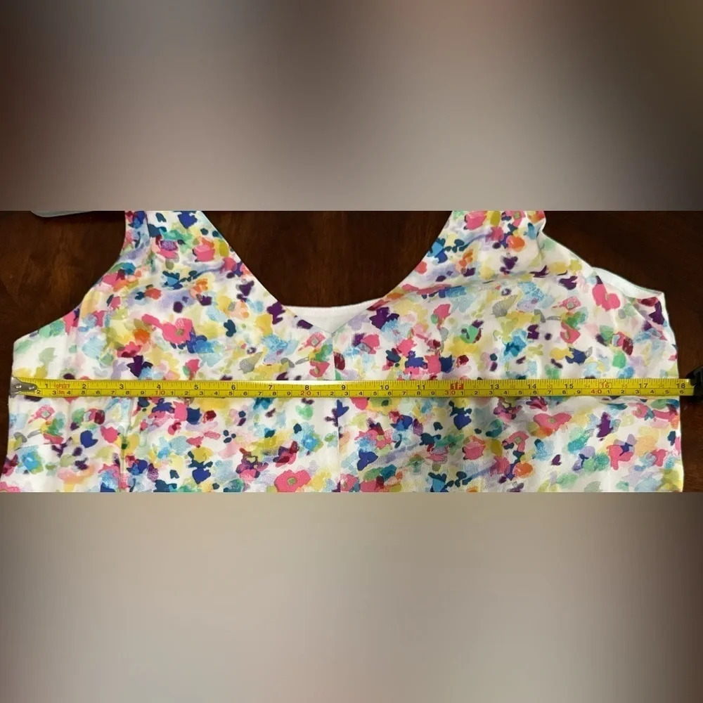 CAbi Meadow Ditsy Watercolor 100% Rayon Dress Size S - Picture 6 of 7
